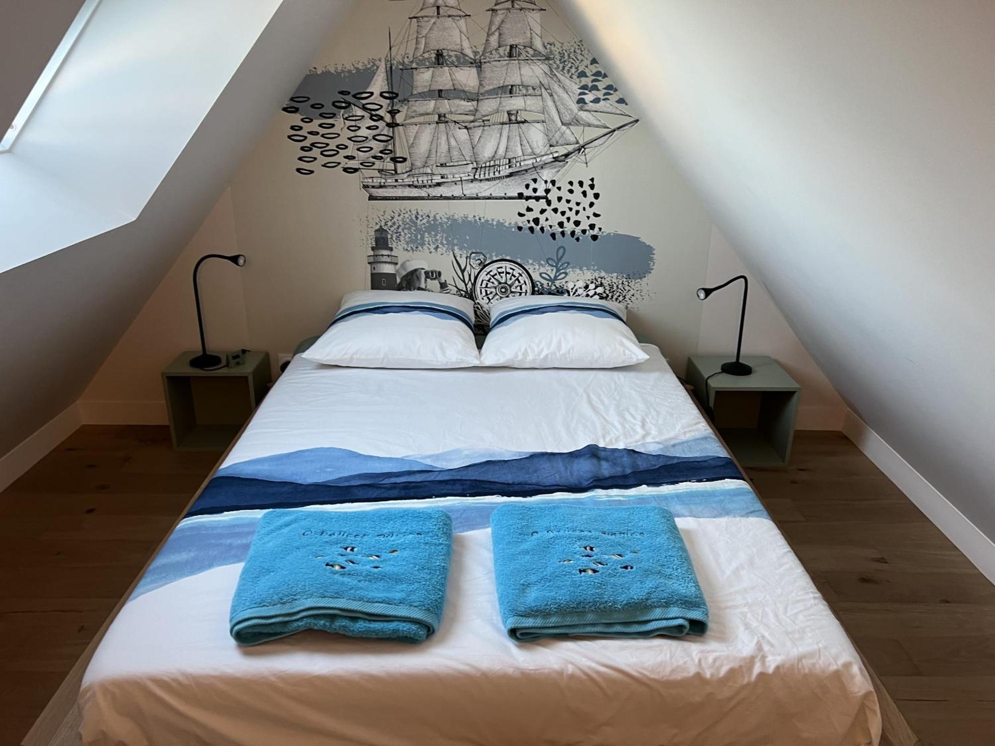 Triplex A 200M De La Plage - O Delices Marins Карнак Экстерьер фото