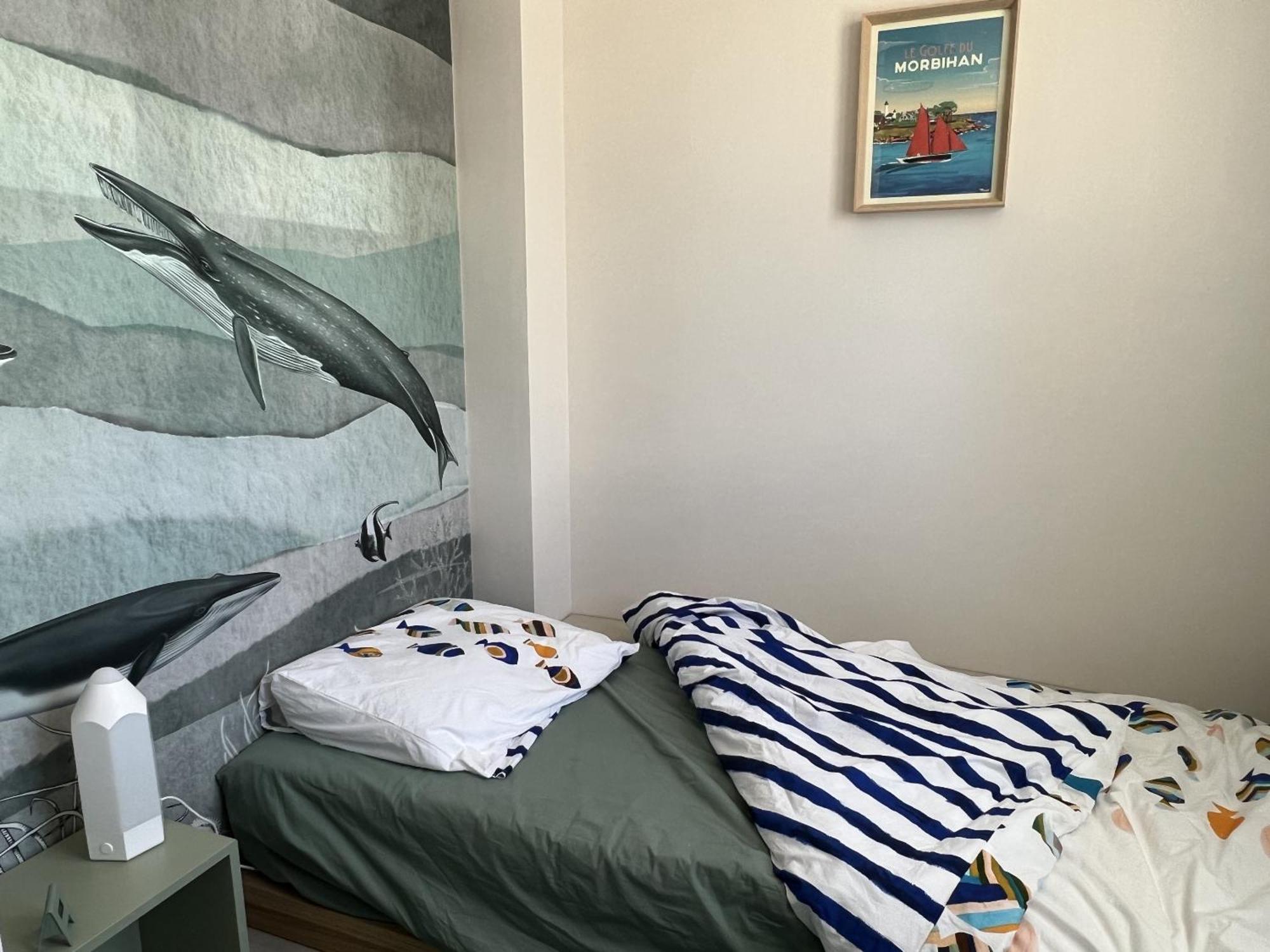 Triplex A 200M De La Plage - O Delices Marins Карнак Экстерьер фото